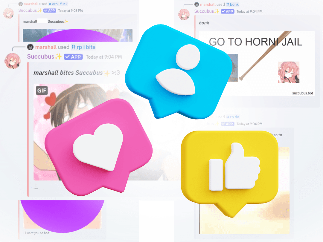 An image showcasing reaction GIFs and images.